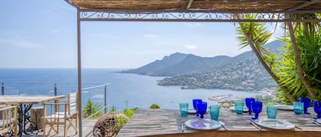 terrace and view