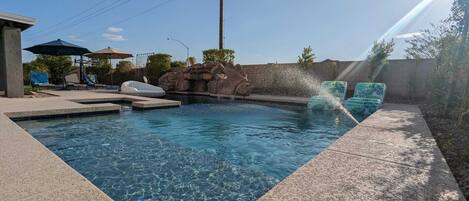 View of the pool