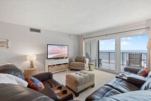 Large living room with incredible views