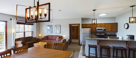 Open, comfortable living area.