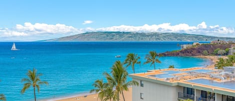 Vista para a praia ou o mar