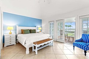 1st bedroom: King Bed