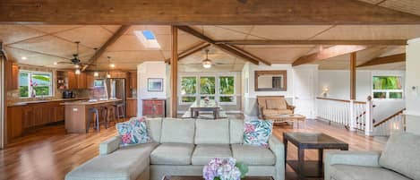 Large and spacious, this home is the perfect spot for your Kauai