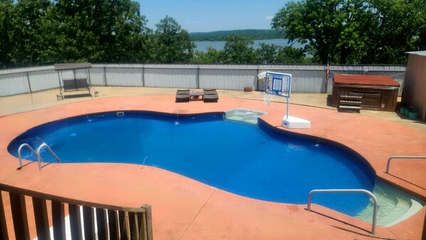 Stunning views! Our property is right on the lake! 