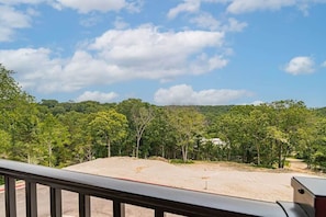 Gorgeous views from the back patio.