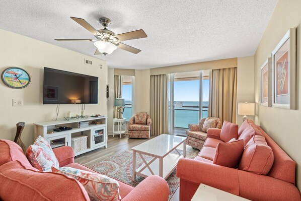 Oceanfront Living Room