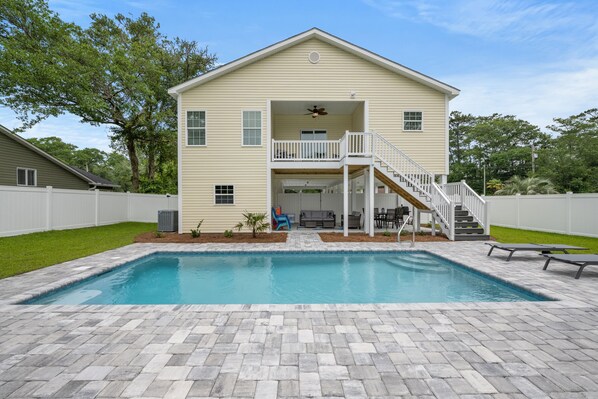 Welcome to Castaway Cay, a new luxury home located close to the beach.