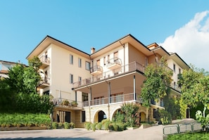 Facciata della struttura
