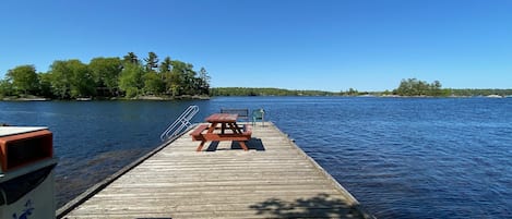 Deep Dock (fishing allowed off this dock, or swimming in the water!)