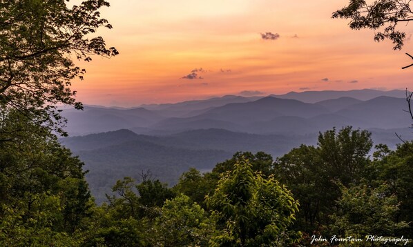 Breathtaking sunset view
