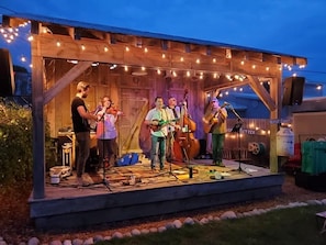 Lake Ann Brewery is walkable with live outdoor music every week all summer!