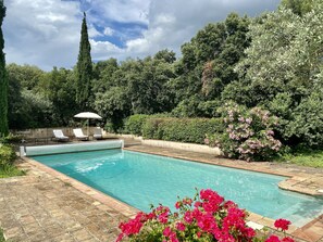 Les dimensions de la piscine L10m l5m