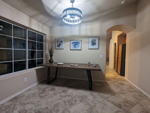 Entry room