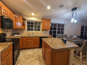 Kitchen (Refrigerator and walk-in-pantry would be behind you in this view)