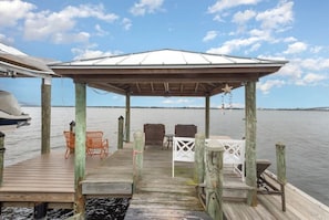 Walkway to dock