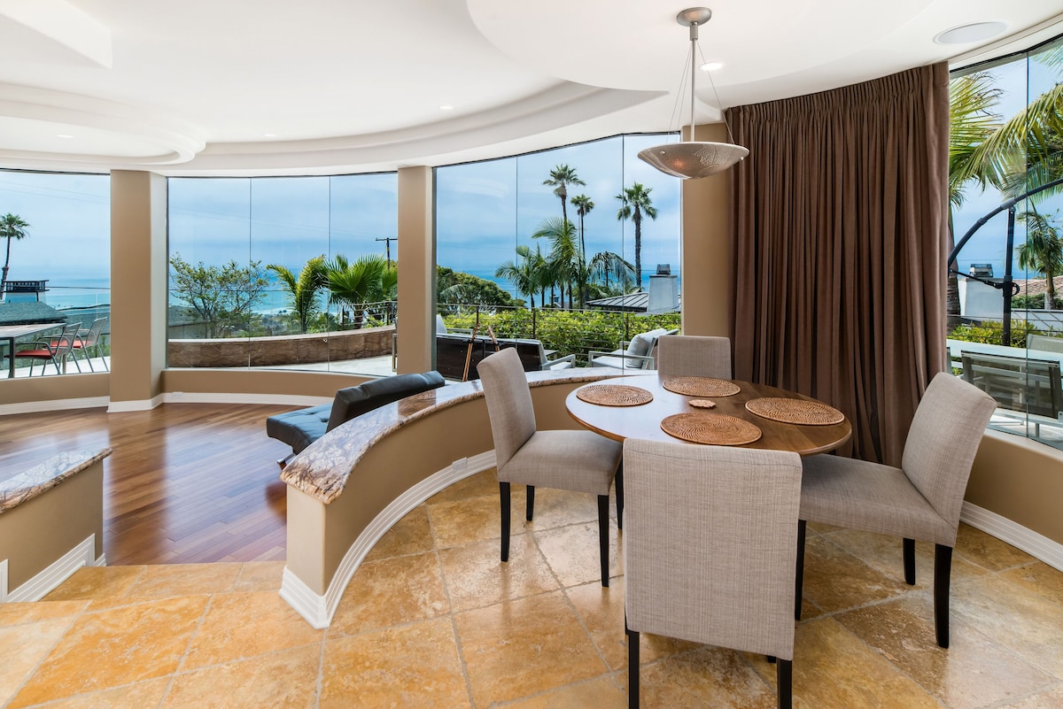 Enjoy ocean views of Mexico to Catalina Island; gorgeous sunsets.