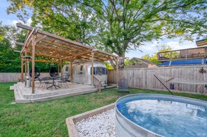 Cowboy Pool and Airstream