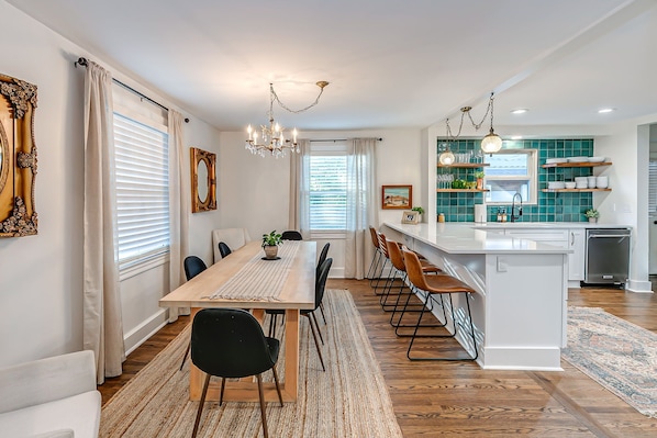 Dining Area and Kitchen