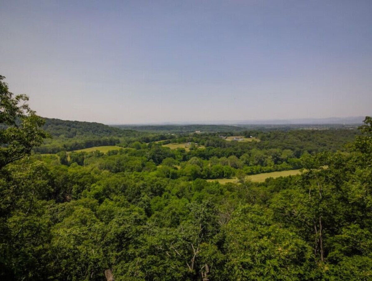 Picturesque views @ The Triple A-Frame