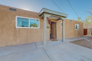 Front entrance - keypad entry