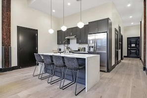 Cook a gourmet meal in your fully-equipped kitchen