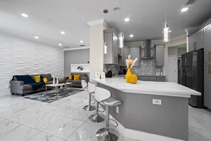 Living room to kitchen