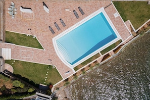 Aerial View / Private Pool