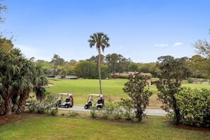 Golf View from Balcony