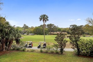 Golf View from Balcony