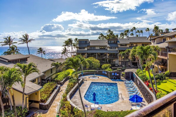 Balcony Pool view