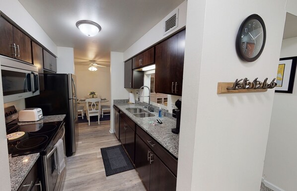 Fully-Stocked Modern Kitchen