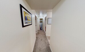 Hallway from Living Room to Bedrooms