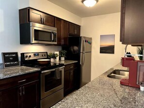 Fully-Stocked Kitchen with All-New Appliances