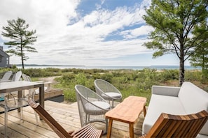 Private patio for dining or lounging