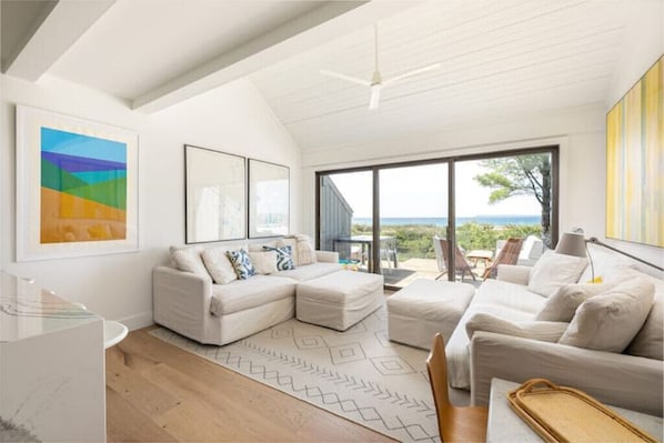 Comfortable and sunny living room