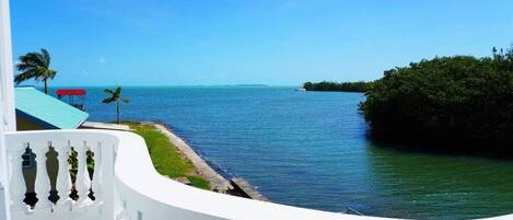 Look out onto the amazing Caribbean Sea right from your own bedroom balcony!