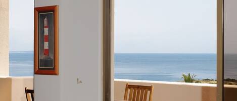 Enjoy the breathtaking seaview from our balcony! #balcony #sea #airbnb