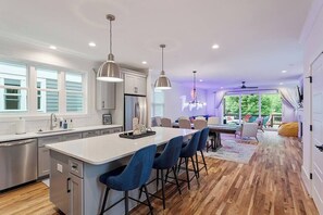 open concept - kitchen