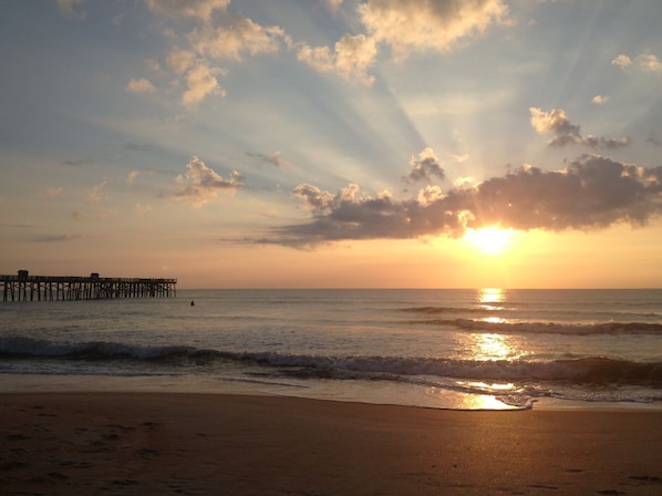 Steps to Flagler Beach