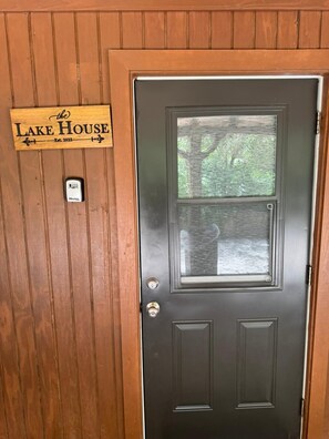 This is the entrance of your unit! Welcome!