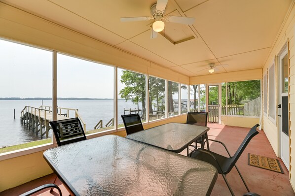 Edenton Vacation Rental | 2BR | 2BA | 1,367 Sq Ft | Step-Free Access