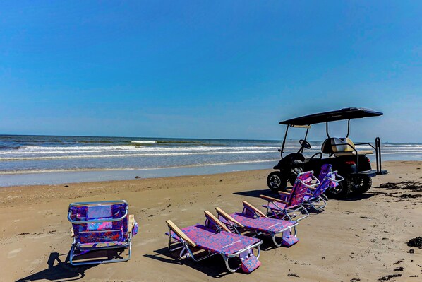 Free use of golf cart during your stay!