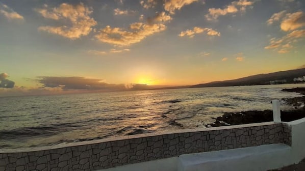 Vue depuis l’hébergement