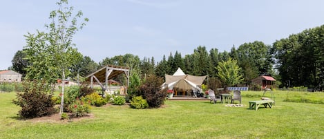 Enceinte de l’hébergement