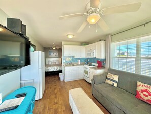 300 square foot studio unit.