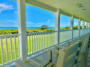 View from deck outside unit.