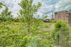 Vue depuis l’hébergement