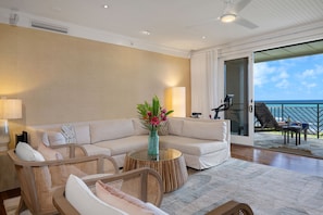 The villa was just renovated with high end furniture for a luxury beach style