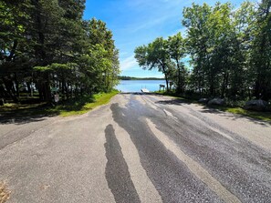 Public landing conveniently located next to the cabin!