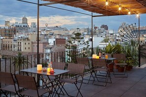 Shared rooftop terrace (available for private events)